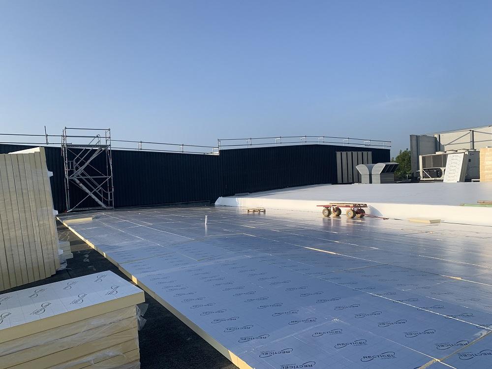 Recticel Eurothane Silver®  – Fladtagsisolering