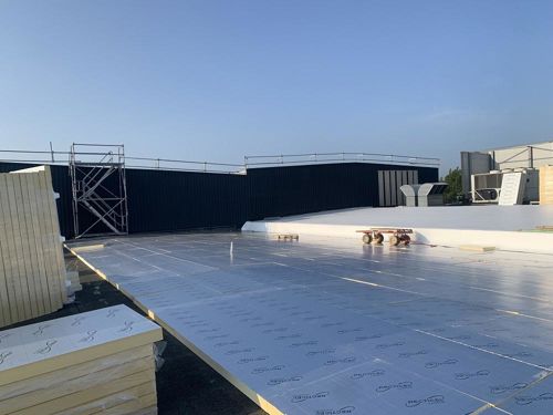 Recticel Eurothane Silver®  – Fladtagsisolering Recticel Eurothane Silver®  – Fladtagsisolering
