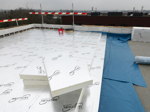 Recticel Eurothane Silver®  – Fladtagsisolering Recticel Eurothane Silver®  – Fladtagsisolering