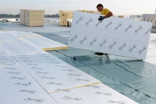 Recticel Eurothane Silver®  – Fladtagsisolering Recticel Eurothane Silver®  – Fladtagsisolering