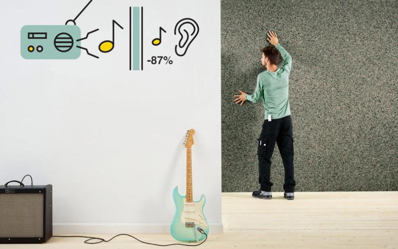 Recticel Silentwall® - Lydisolerende panel til indvendig lydisolering