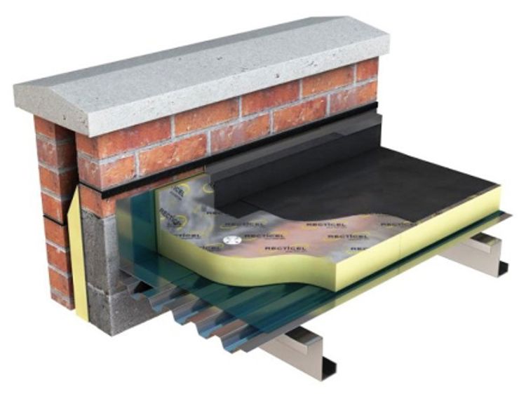 Recticel Eurothane Silver®  – Fladtagsisolering Recticel Eurothane Silver®  – Fladtagsisolering