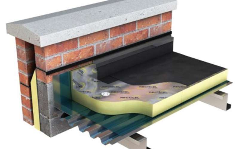 Recticel Eurothane Silver® – Fladtagsisolering