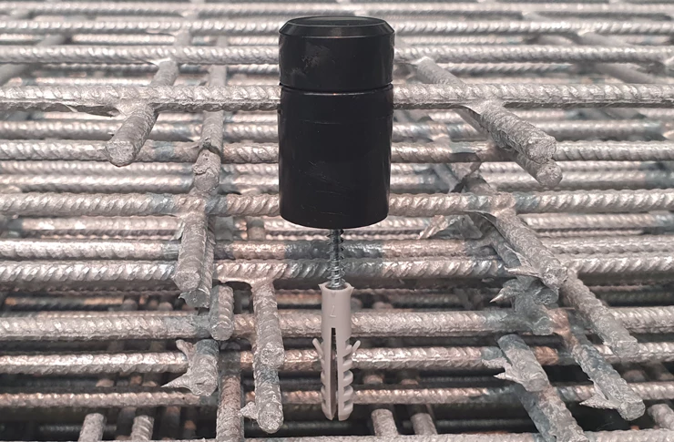 Afstandsstykke 30 mm rund